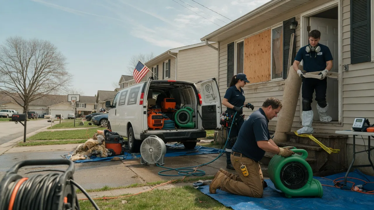 Water Damage Restoration in Northbrook, IL near me